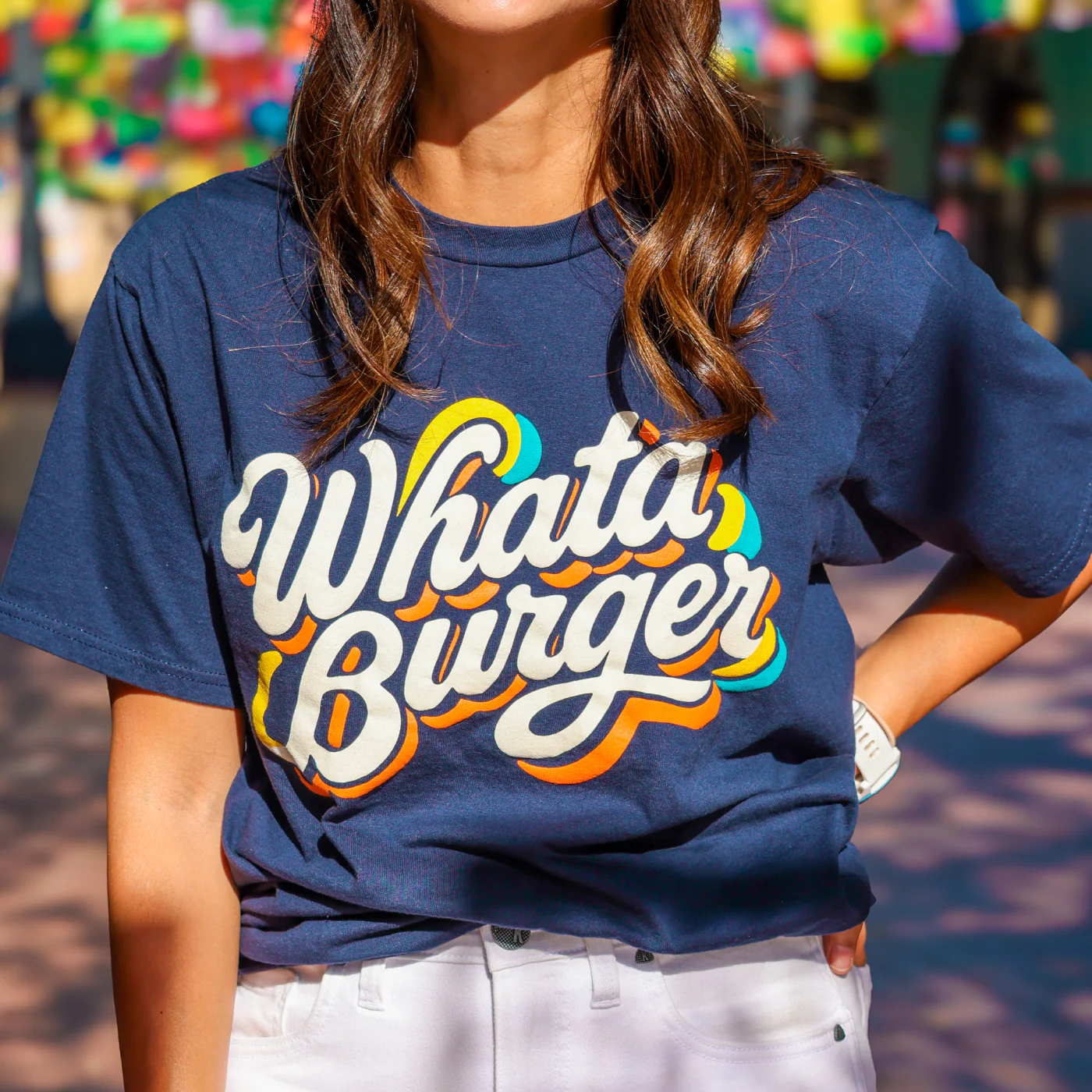 Navy Script Tee - Image 2