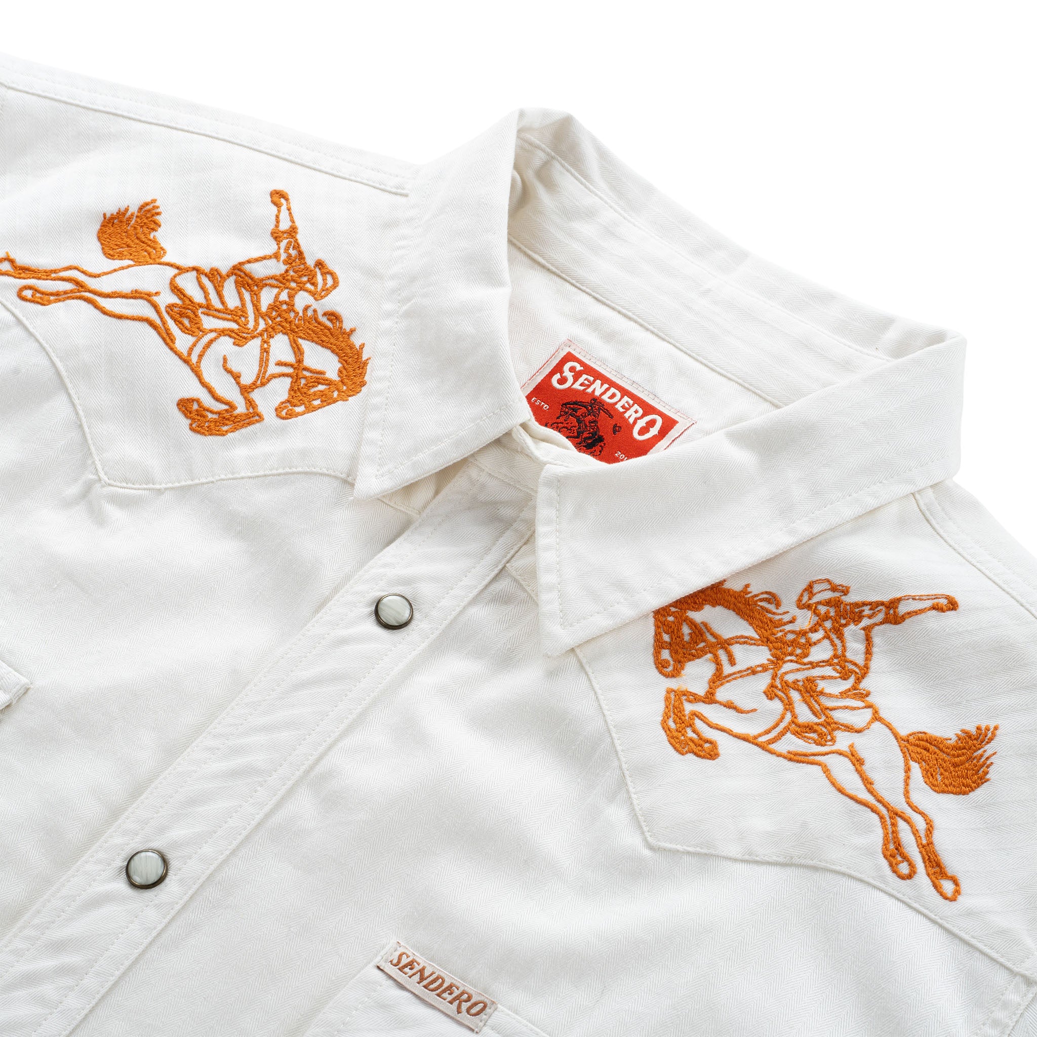 Sendero x Whataburger Wyatt Pearl Snap WhataRodeo Shirt - Image 6