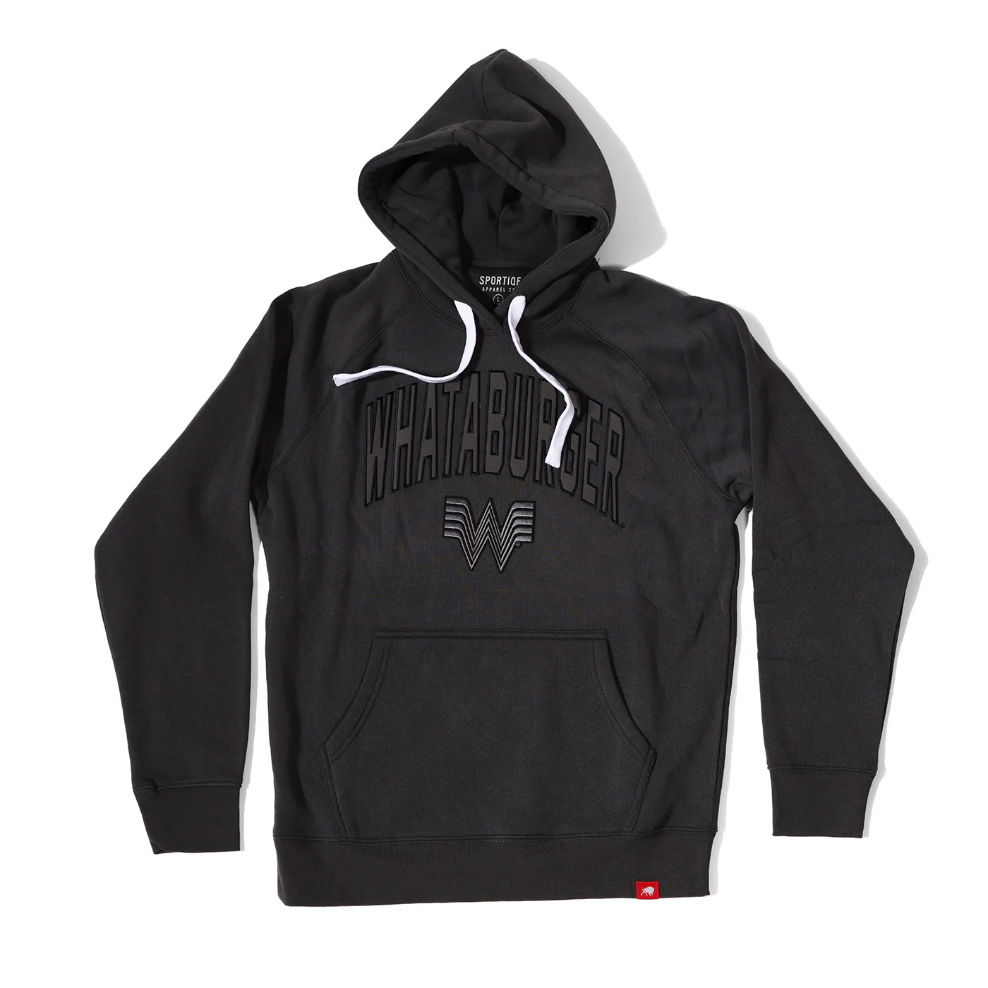 Tonal Logo Onyx Hoodie