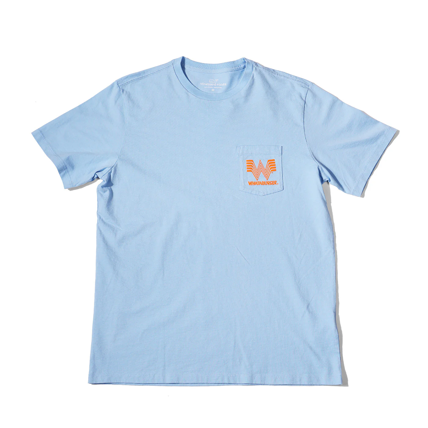 Vineyard Vines x Whataburger Light Blue Truck Tee - Image 3
