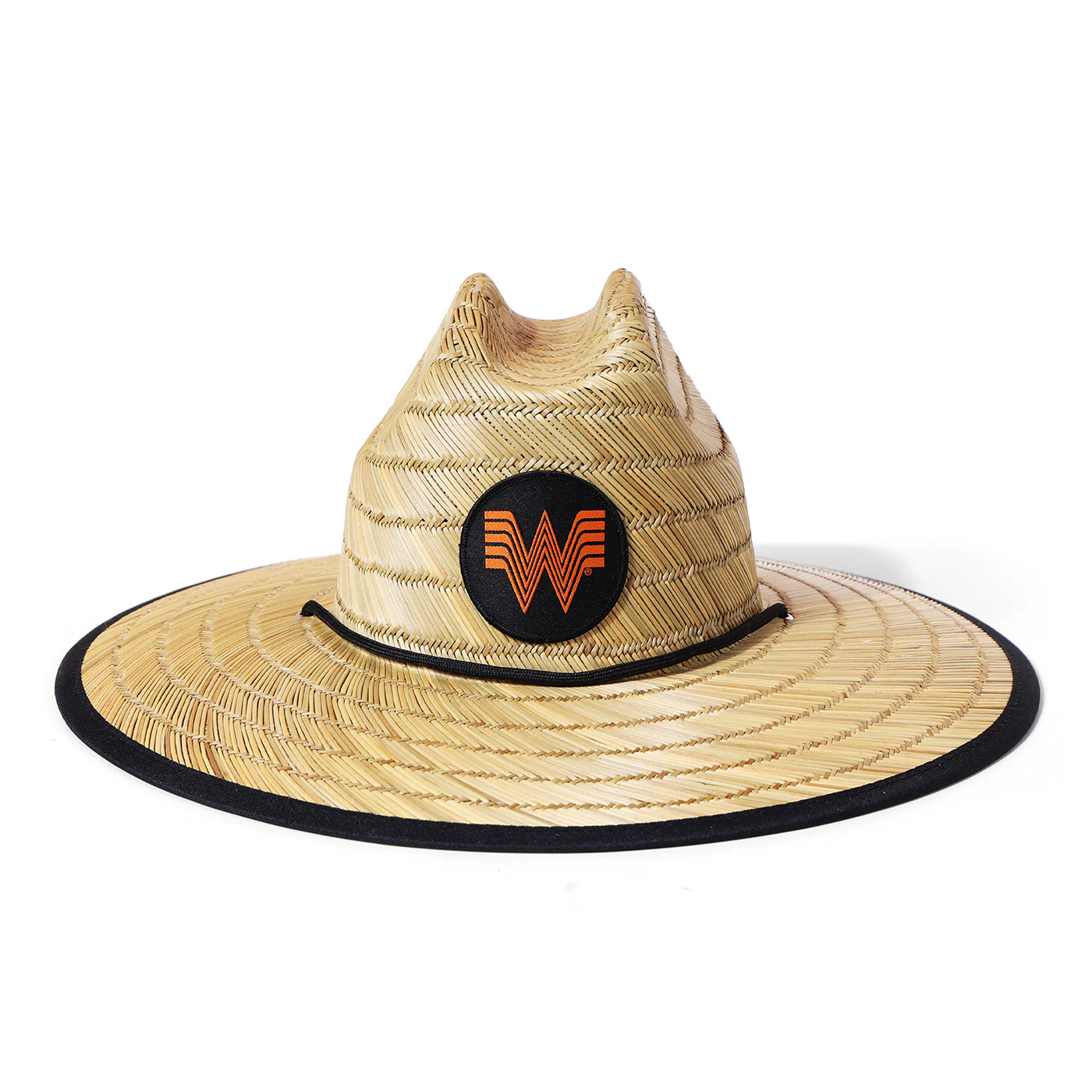 Whataburger Neon Collage Straw Hat