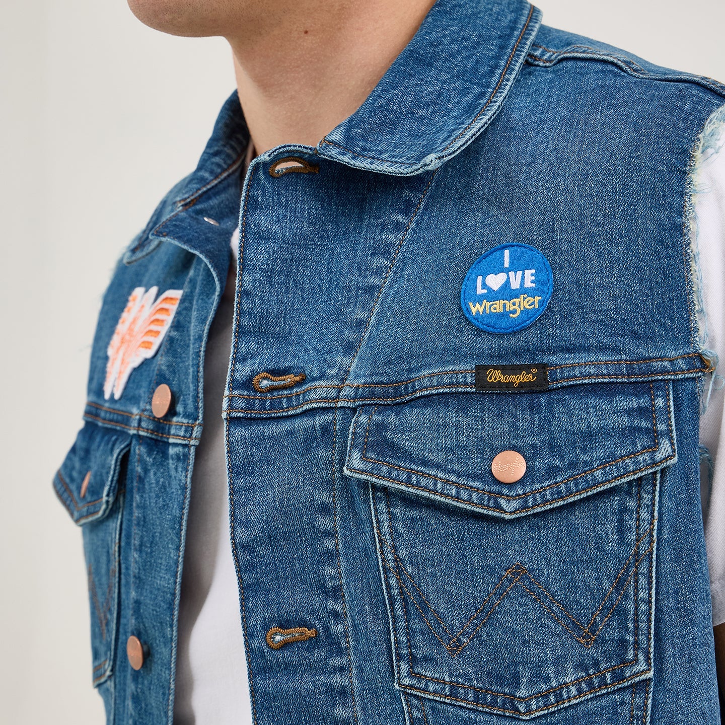Wrangler® x Whataburger® Men's Cut-Off Vest - Image 4